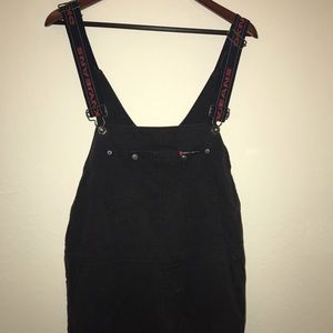 DKNY jean overalls